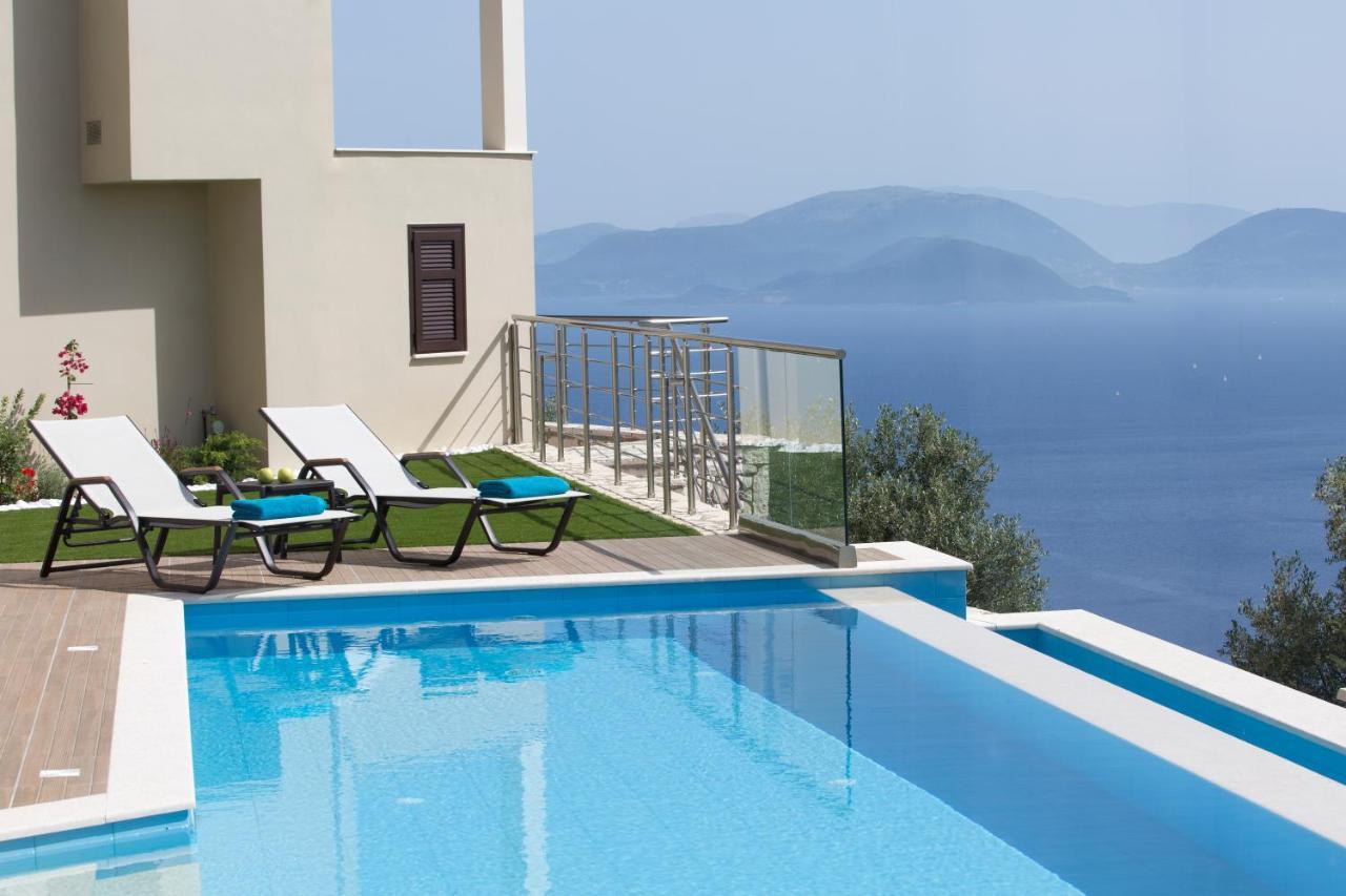 Heavenly Heights Villas By Kb Hospitality Evgiros Exterior foto