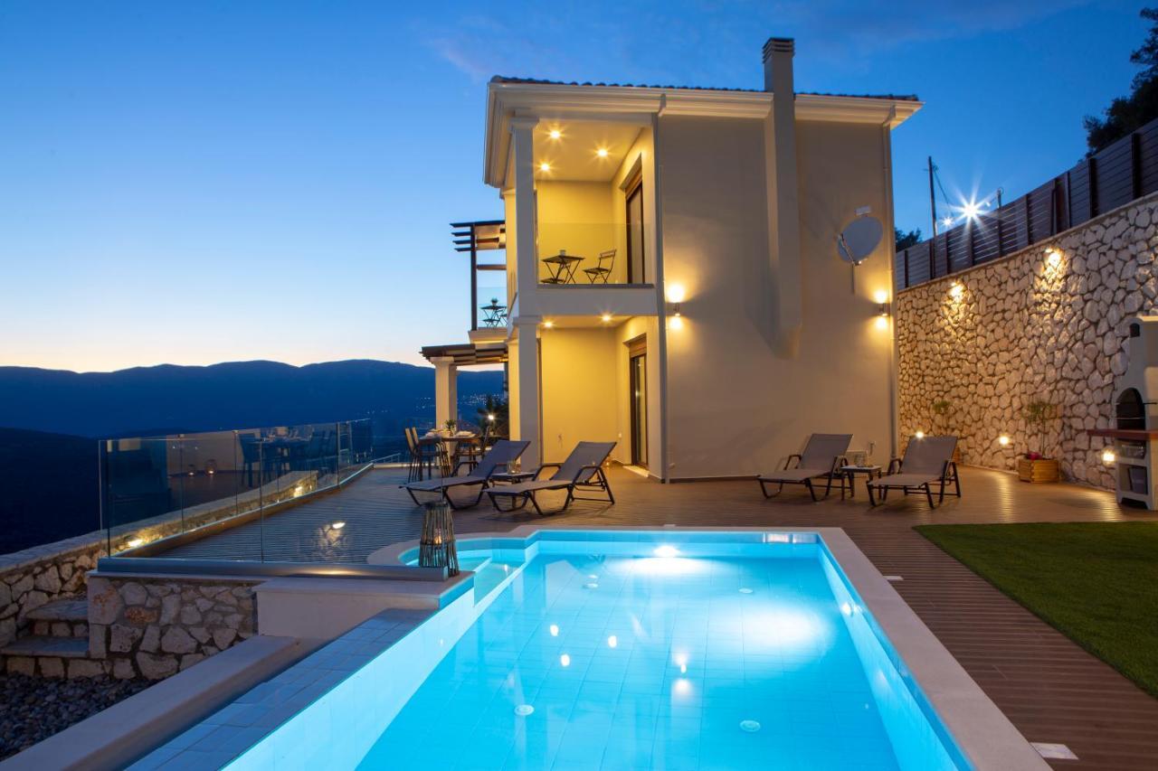 Heavenly Heights Villas By Kb Hospitality Evgiros Exterior foto