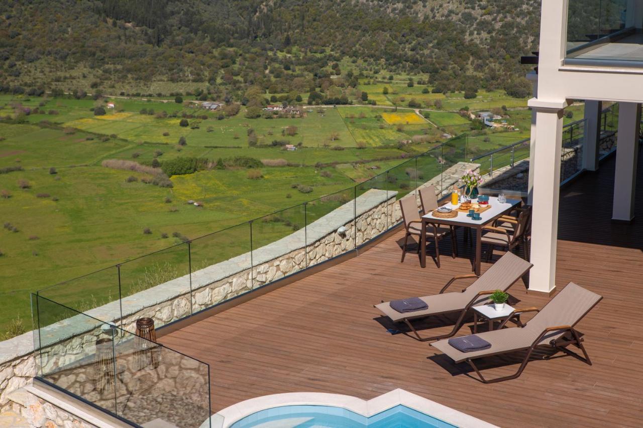 Heavenly Heights Villas By Kb Hospitality Evgiros Exterior foto